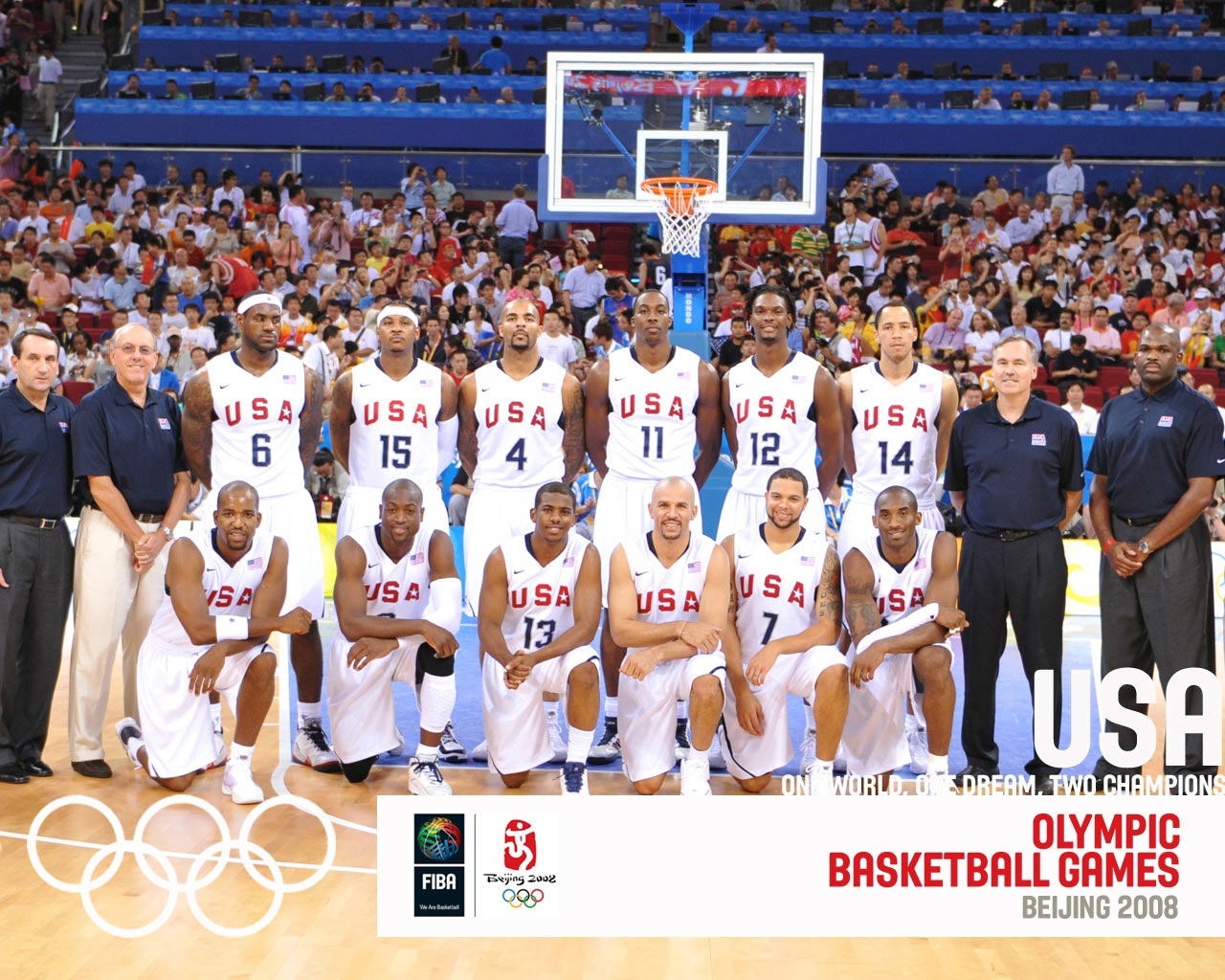 USA Basketball Olympic Team 2008 Wallpaper