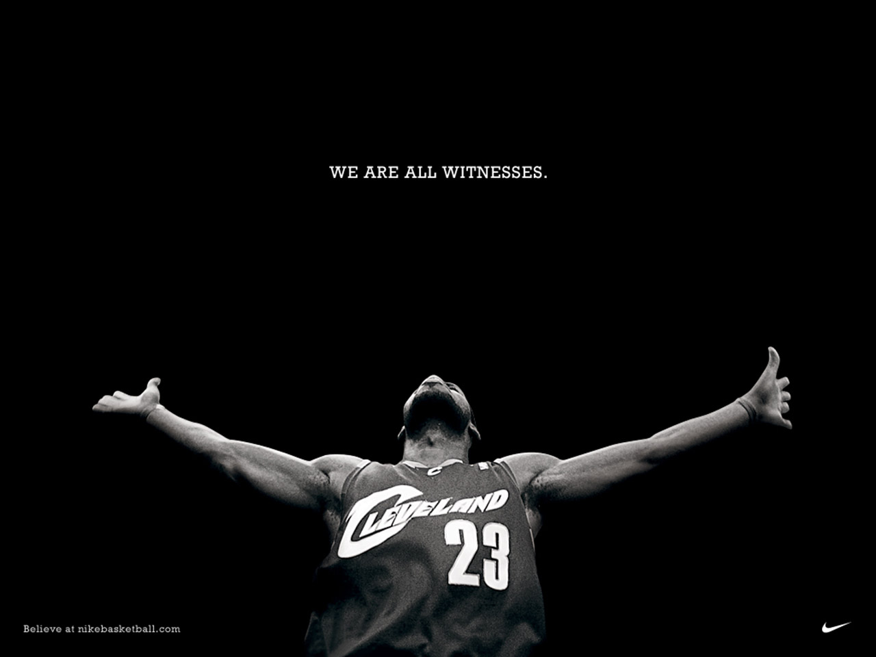  be one very old wallpaper made by NikeBasketball.com with LeBron trowing 