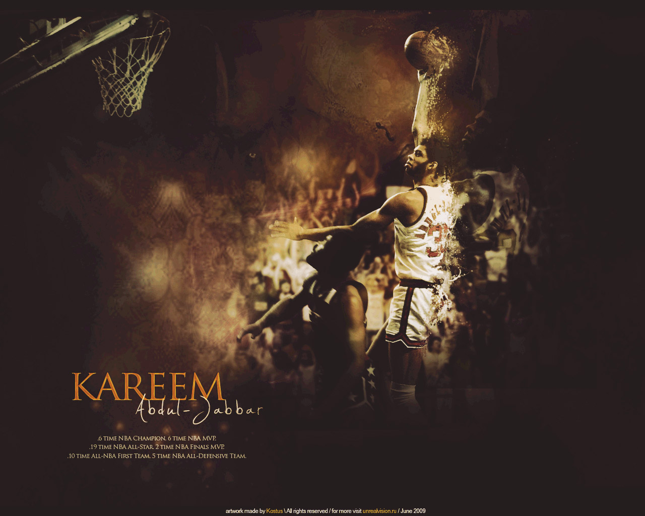 Kareem Abdul-Jabbar - Basketball Wallpapers