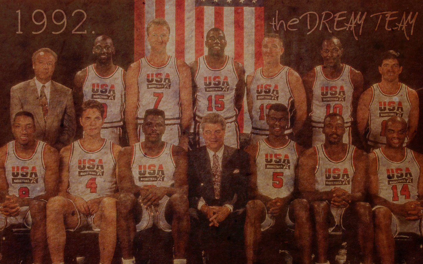 Dream Team 1992 Widescreen Wallpaper | Basketball Wallpapers at