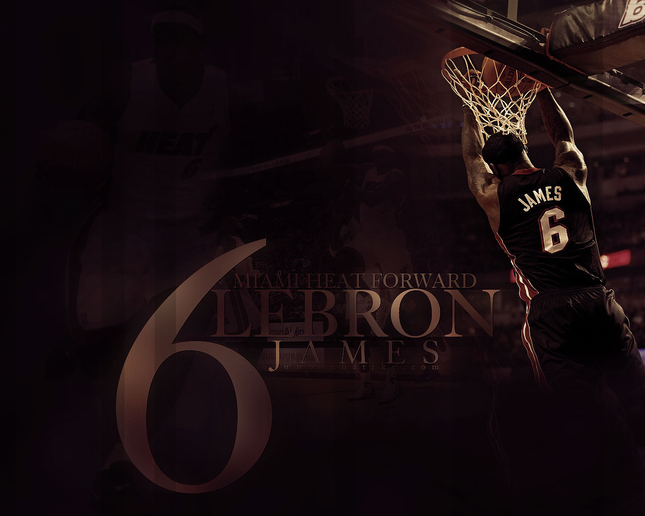 Second is wallpaper of LeBron James, again :P, this time made of picture of
