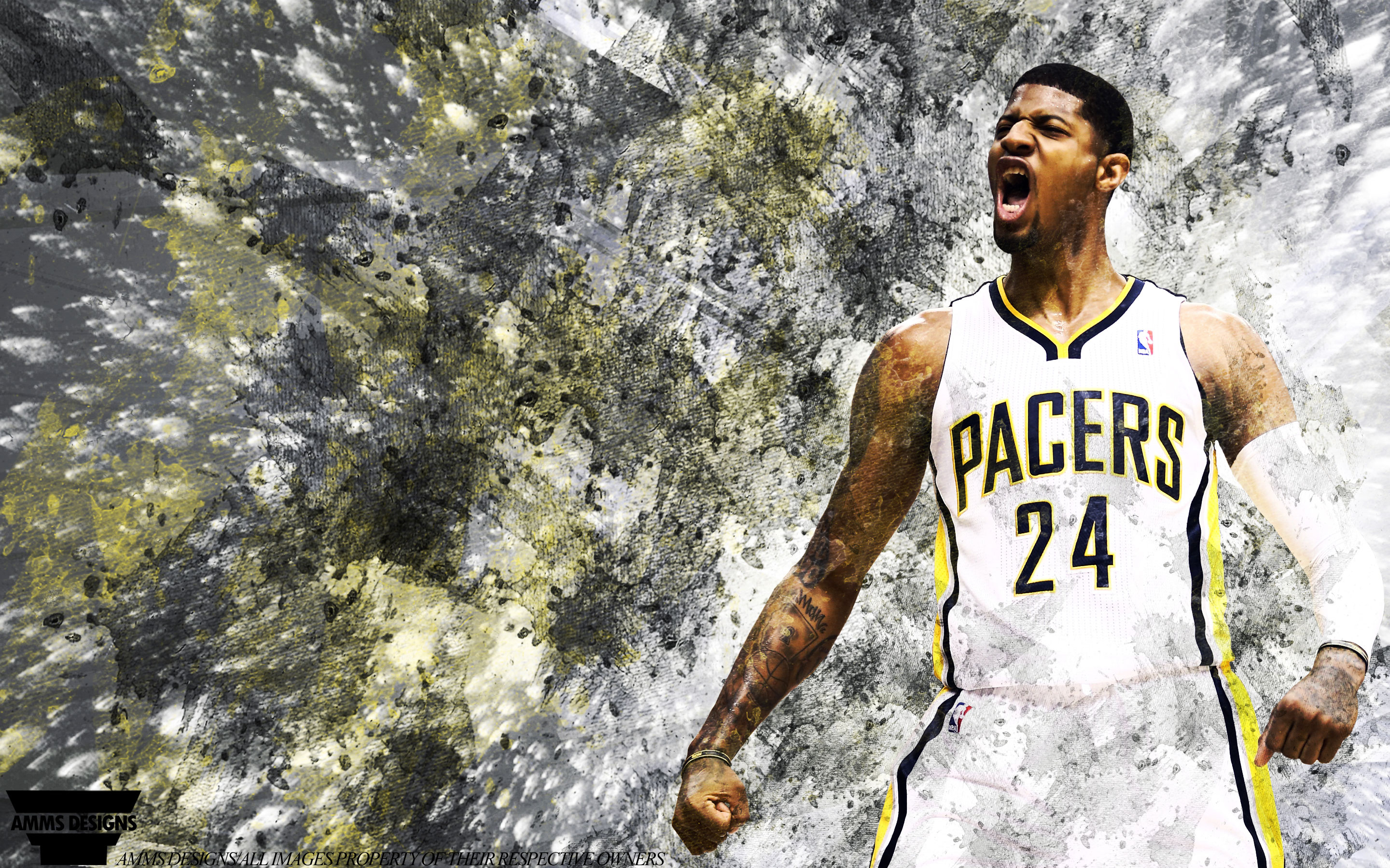 Paul George Pacers 2014 Wallpaper  Basketball Wallpapers at