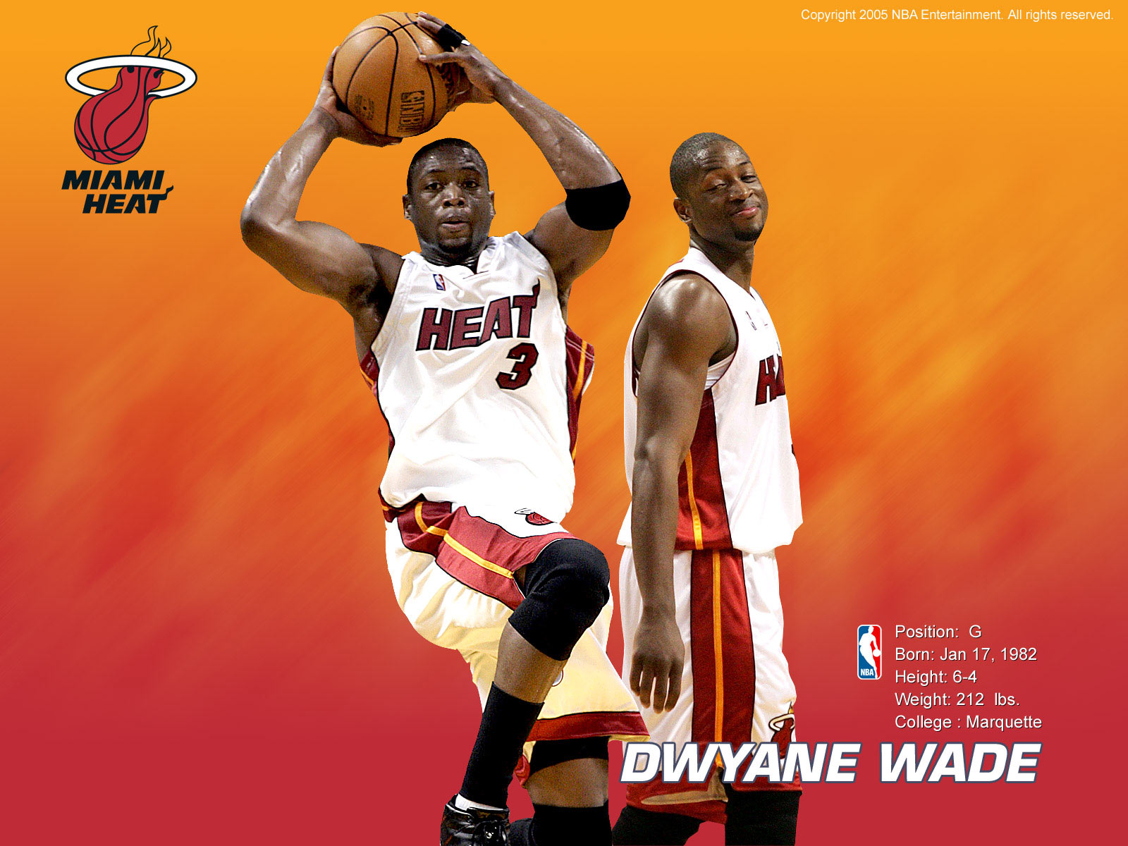 Dwyane Wade Miami Heat Wallpaper