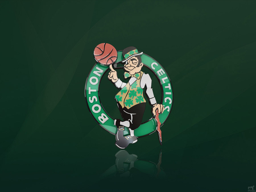 Boston Celtics 3D Logo Wallpaper