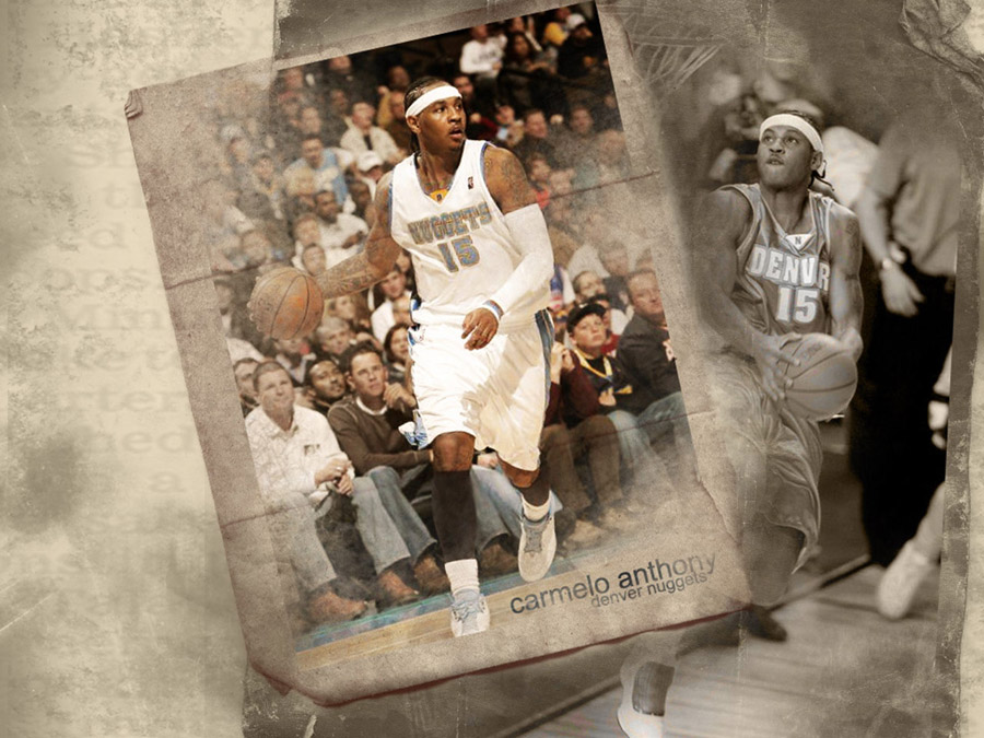 carmelo anthony nuggets wallpaper