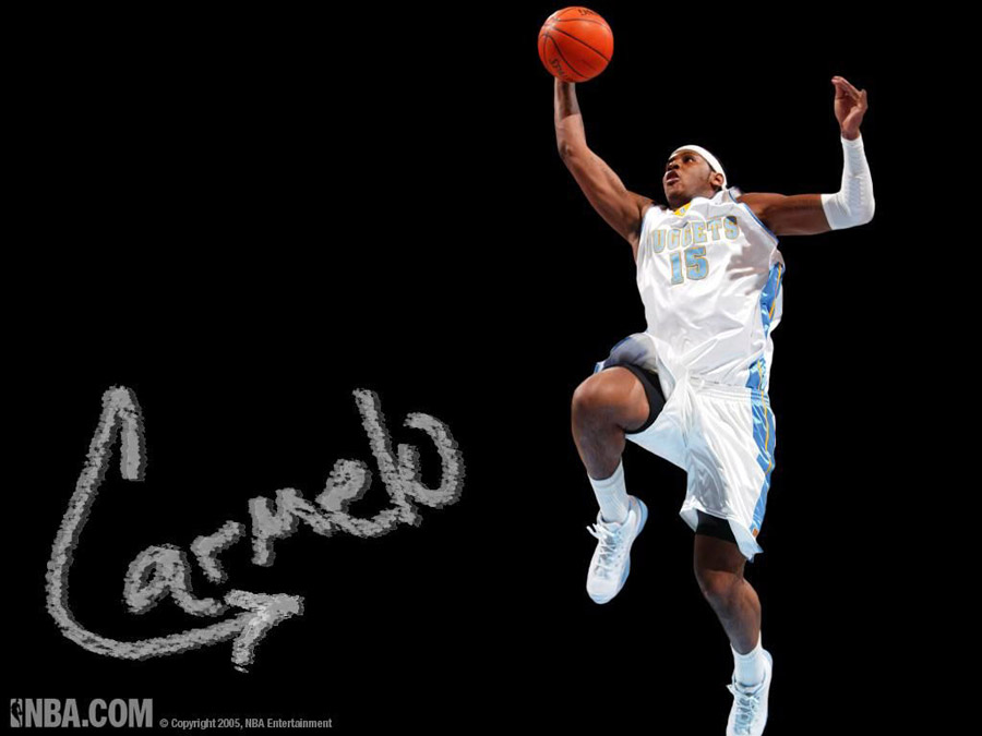 Carmelo Anthony Dunk Wallpaper