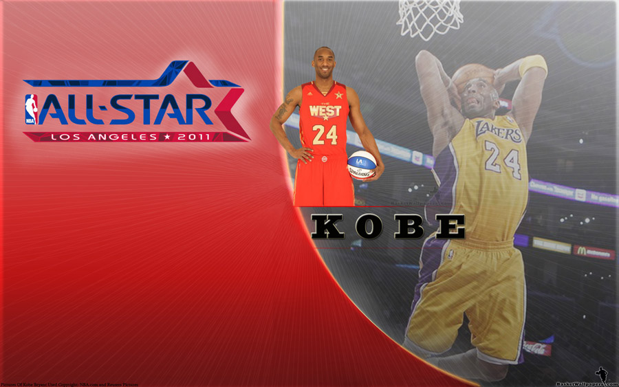 Kobe Bryant All-Star 2011 Widescreen Wallpaper
