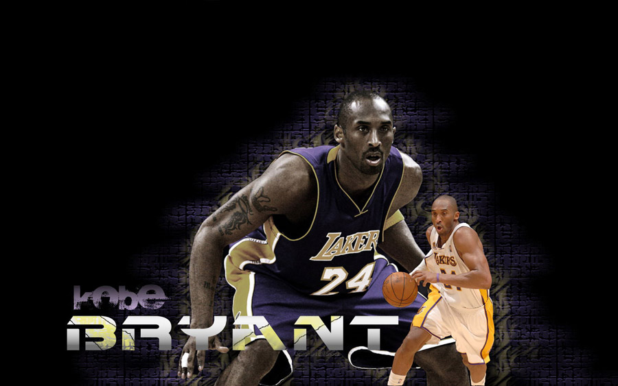 Kobe Bryant Defense Widescreen Wallpaper