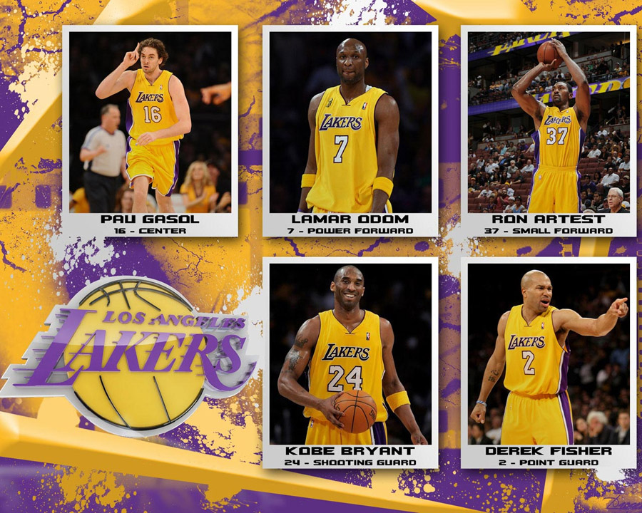 LA Lakers 2010 Wallpaper