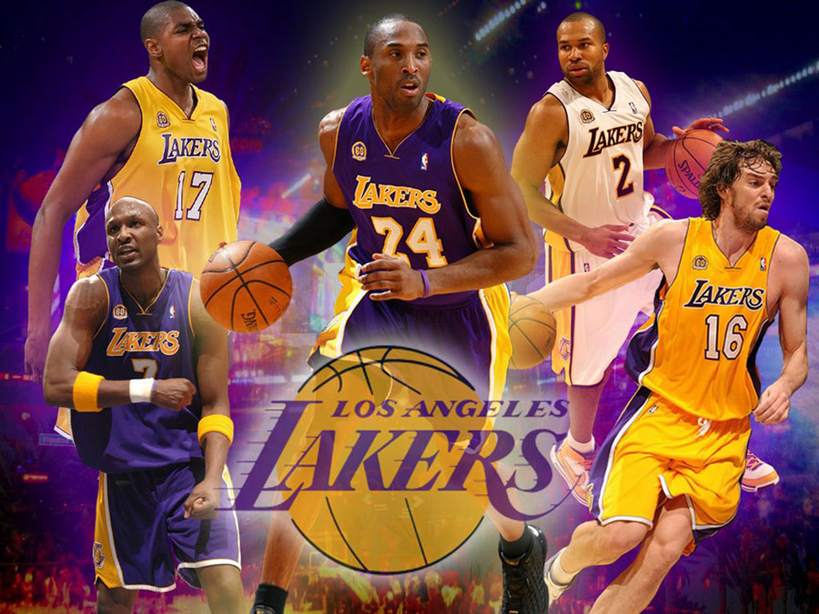 Lakers Roster 2008-09 Wallpaper