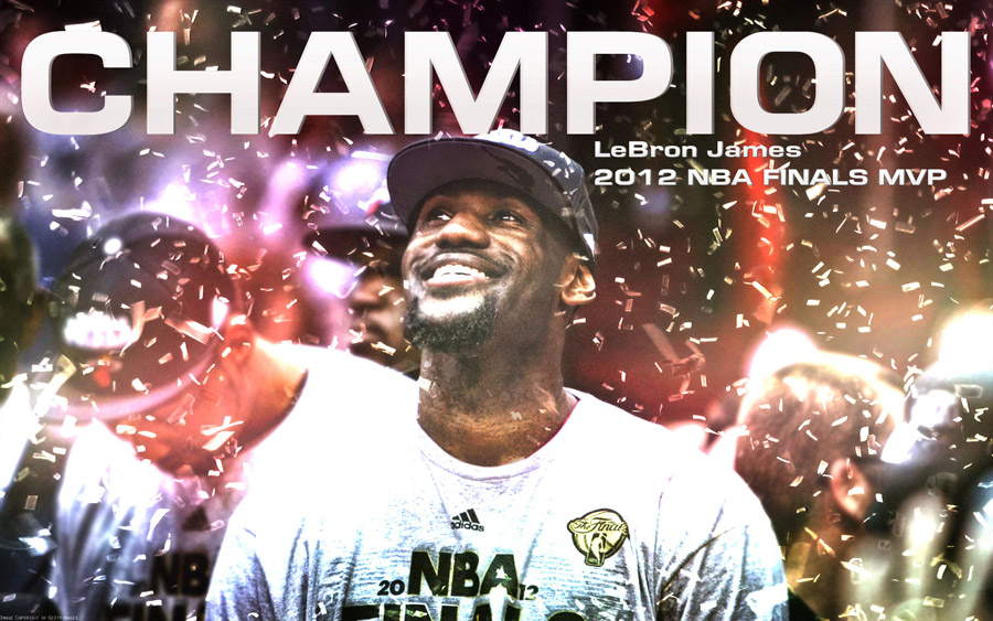 LeBron James 2012 NBA Finals MVP 1920x1200 Wallpaper