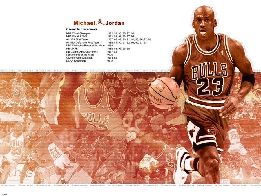 Michael Jordan Info Wallpaper