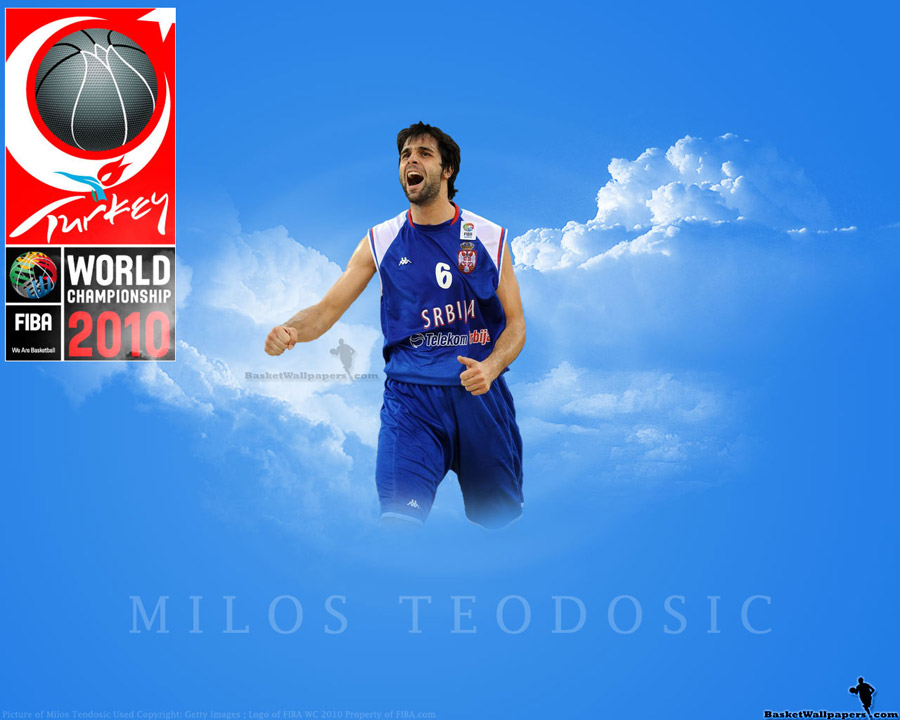 Milos Teodosic FIBA World Championship 2010 Wallpaper