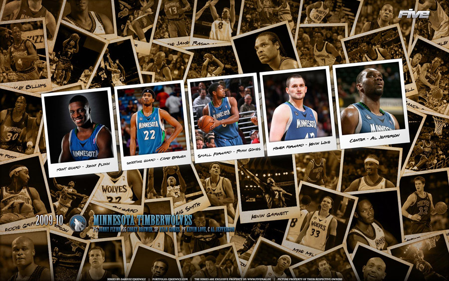 Minnesota Timberwolves 2010 Widescreen Wallpaper