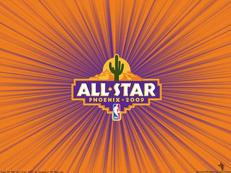 NBA All-Star 2009 Logo Wallpaper