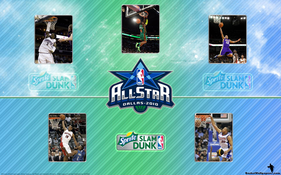 NBA All-Star 2010 Slam Dunk Wallpaper