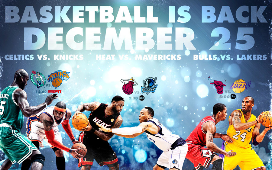 NBA Is Back Widescreen Wallpaper