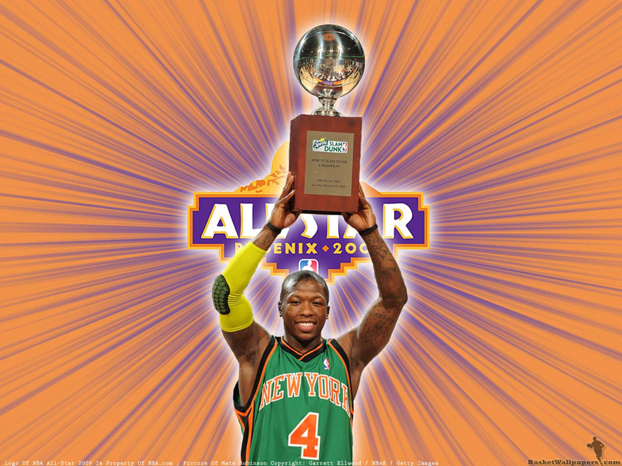 Nate Robinson 2009 Slam Dunk Champion Wallpaper
