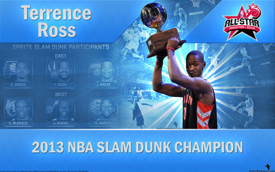 Terrence Ross 2013 NBA Slam Dunk Champion 2560x1600 Wallpaper