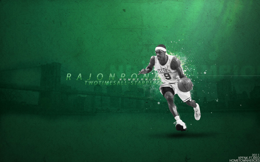 Rajon Rondo 2 Times All-Star Widescreen Wallpaper