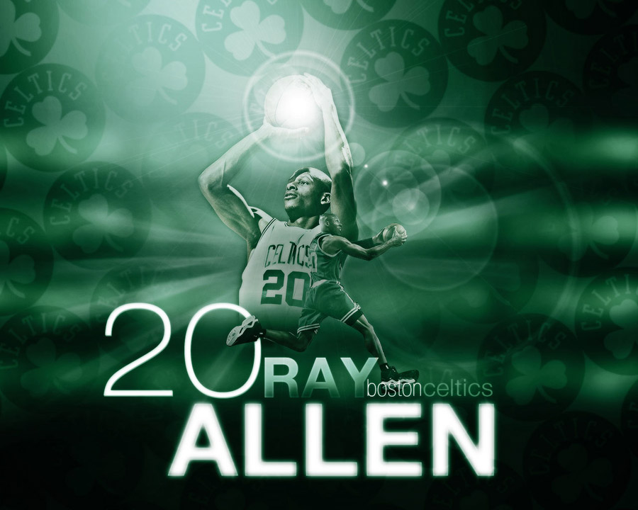 Ray Allen Celtics No. 20 Wallpaper