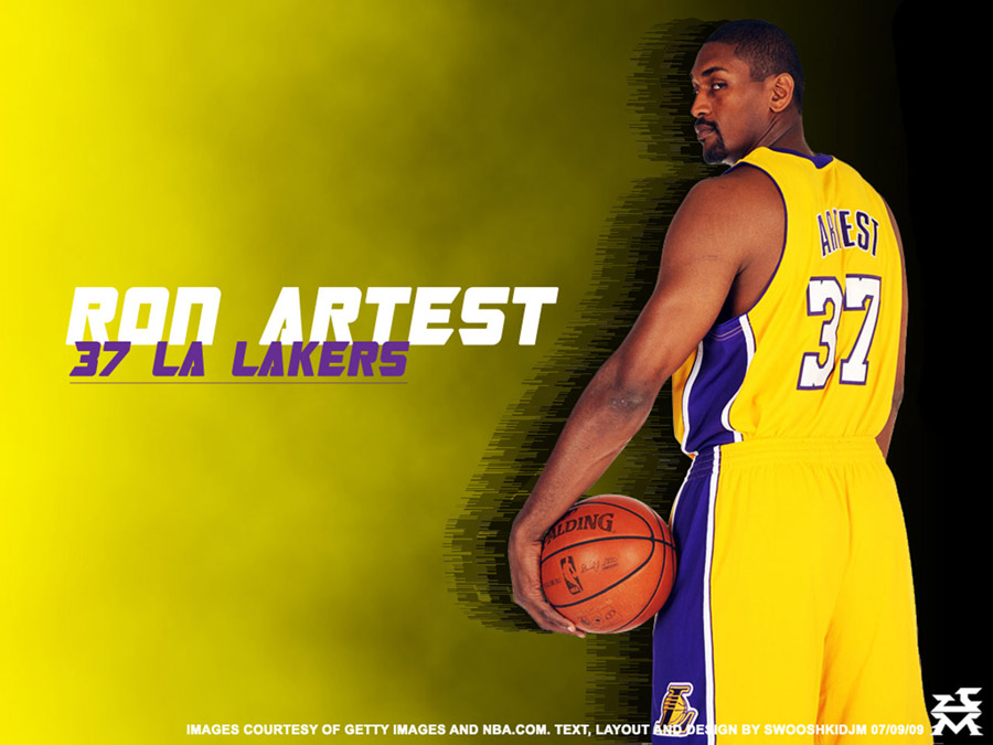 Ron Artest Lakers Wallpaper