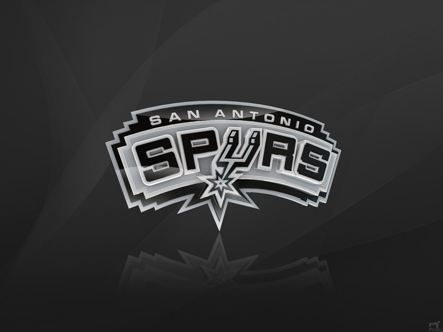 San Antonio Spurs 3D Logo Wallpaper