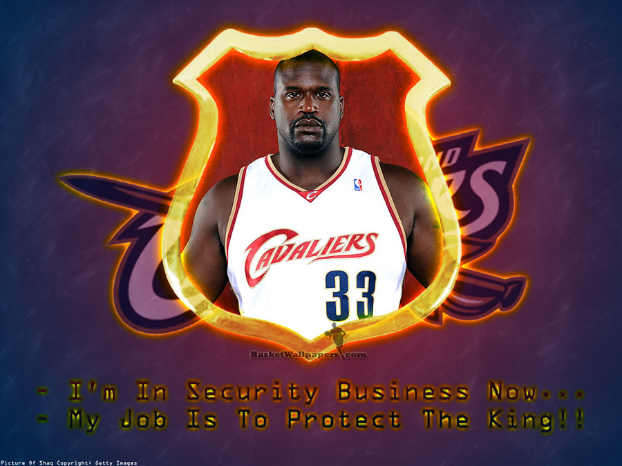 Shaquille O'Neal Cavaliers Wallpaper