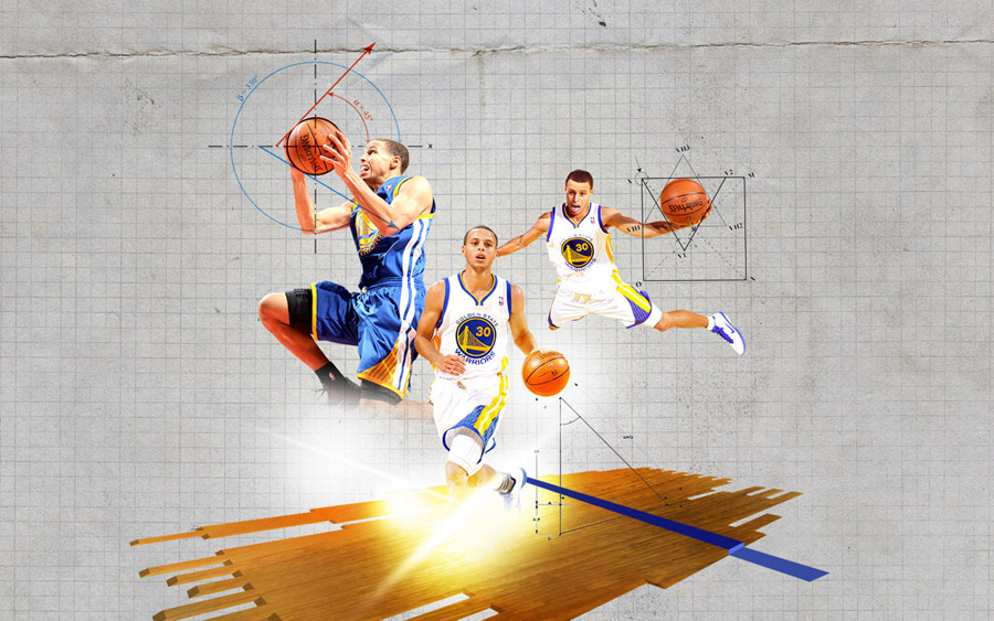Stephen Curry Warriors 1440x900 Wallpaper
