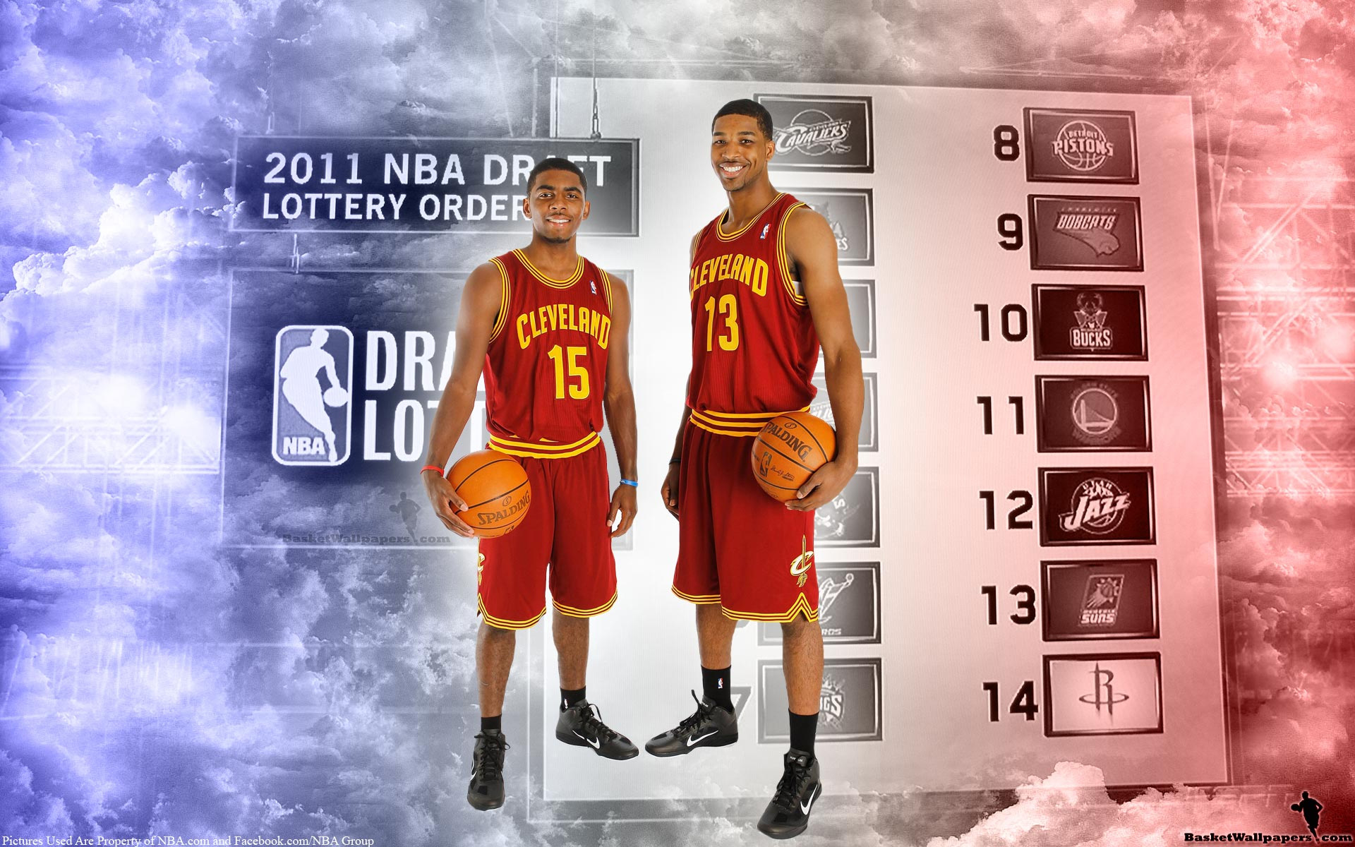 2011 NBA Draft Cleveland Cavaliers Rookies Widescreen Wallpaper