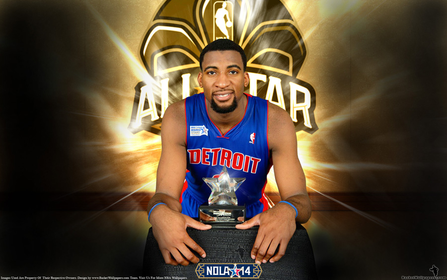 Andre Drummond 2014 NBA Rising Stars MVP Wallpaper