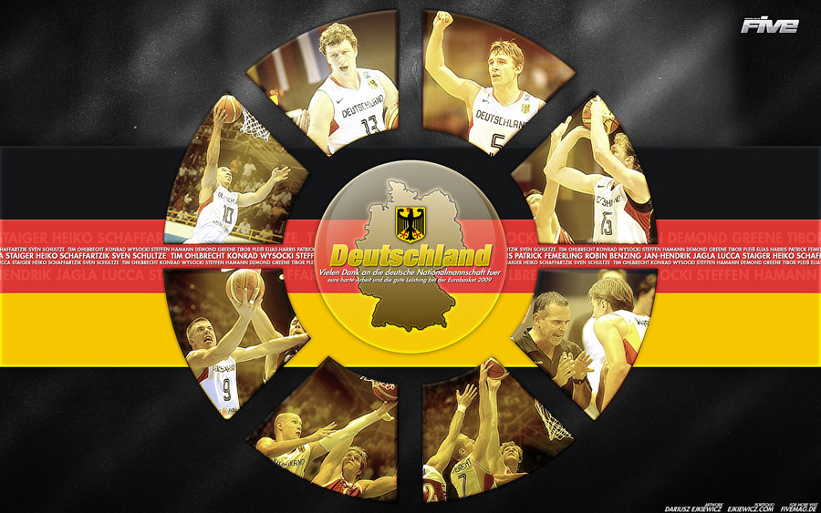 Germany National Team Members Widescreen Wallpaper