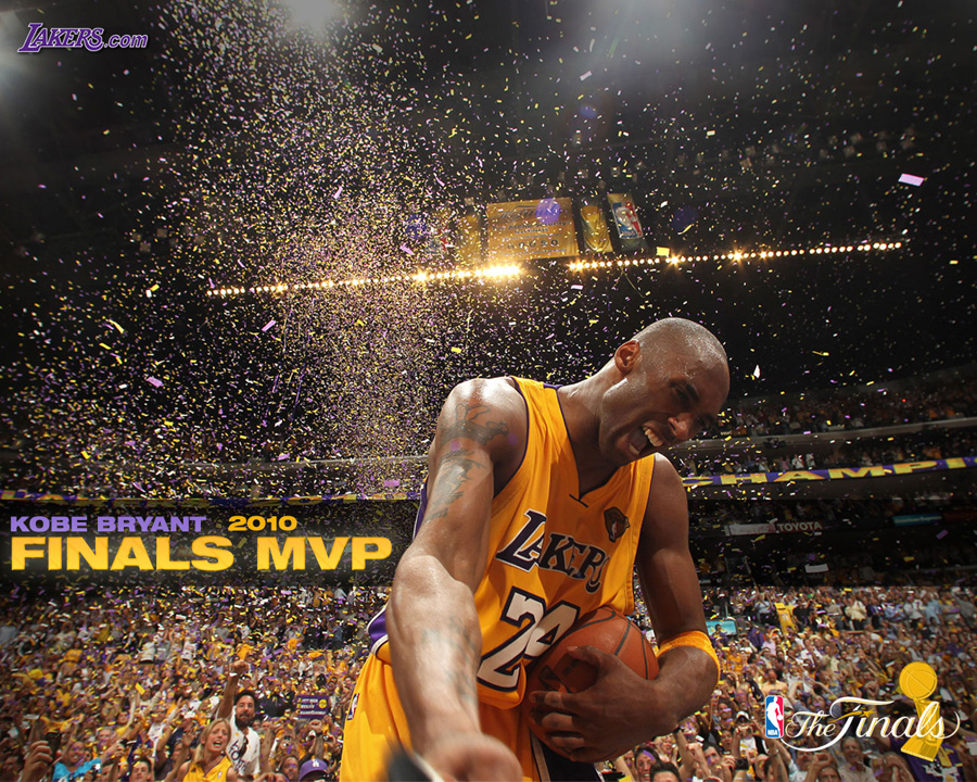 Kobe Bryant 2010 NBA Finals MVP Wallpaper