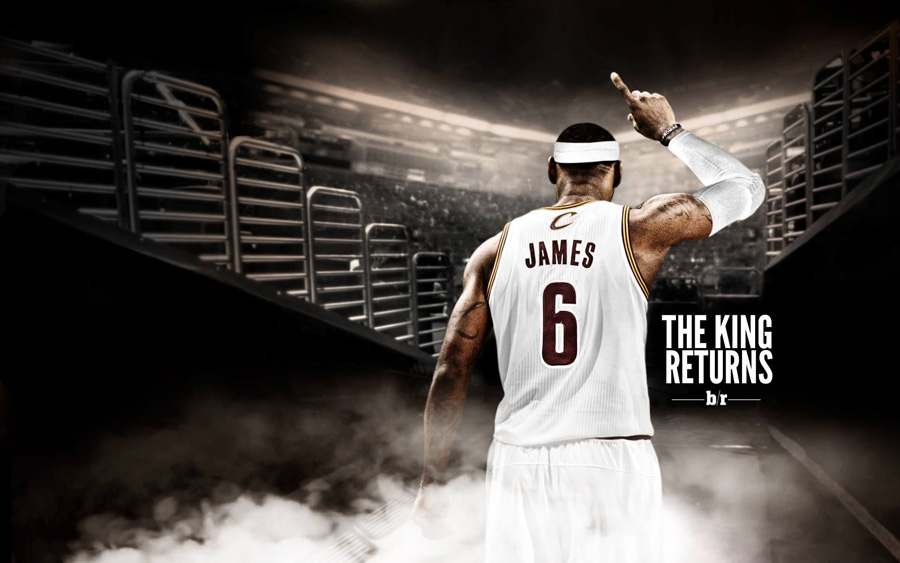 LeBron James Return To Cavaliers 2014 Wallpaper