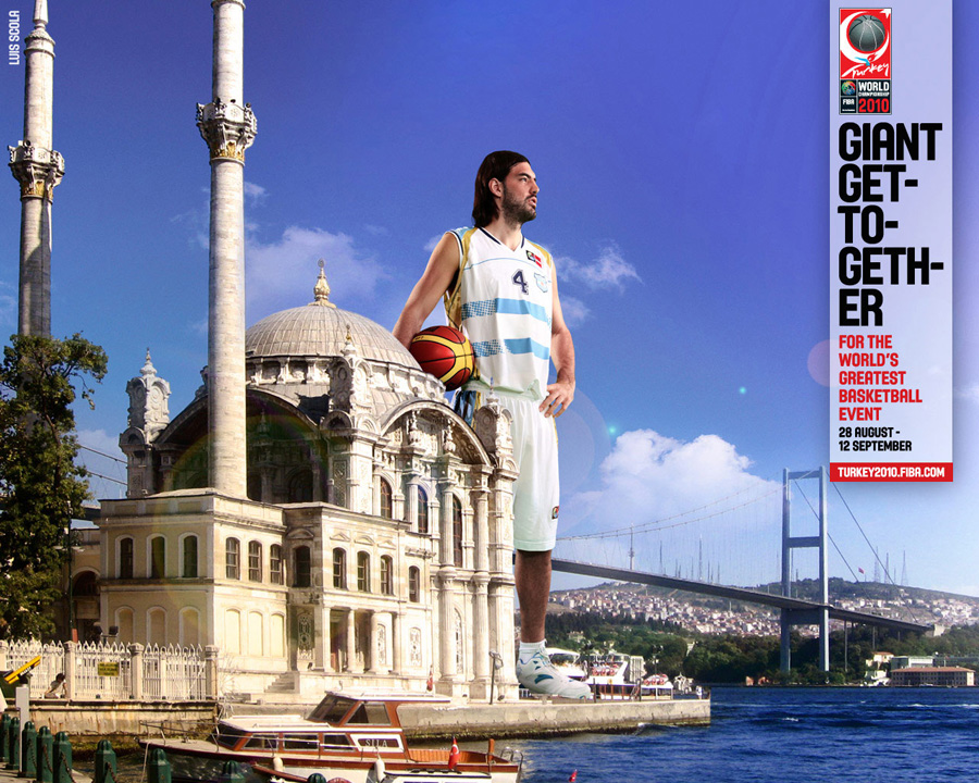 Luis Scola FIBA World Championship 2010 Wallpaper