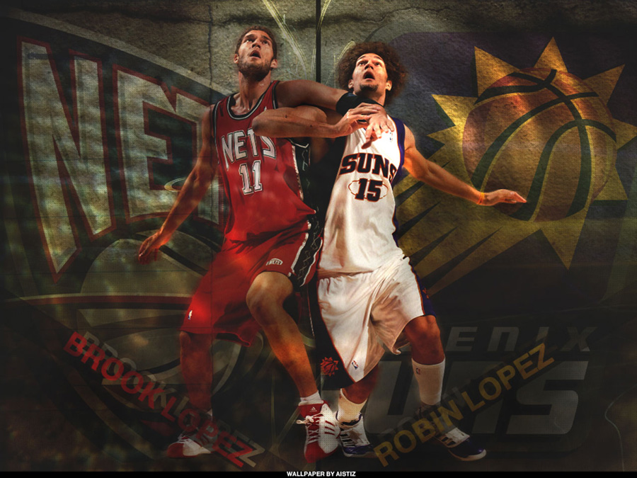 Robin Lopez and Brook Lopez Wallpaper