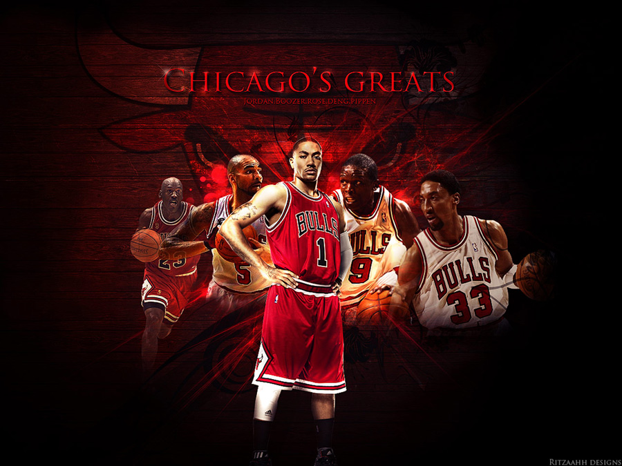 Chicago Bulls Greats Wallpaper