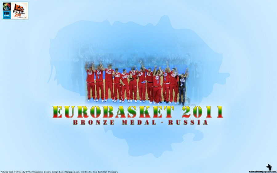 Eurobasket 2011 Bronze Medal Russia Wallpaper