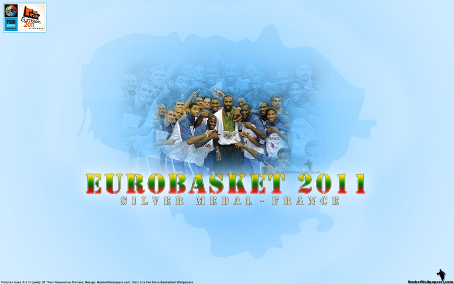 Eurobasket 2011 Silver Medal France Wallpaper