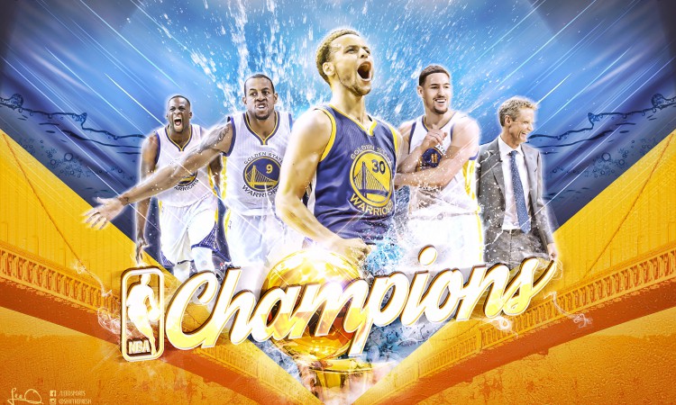 Golden State Warriors 2015 NBA Champions Wallpaper