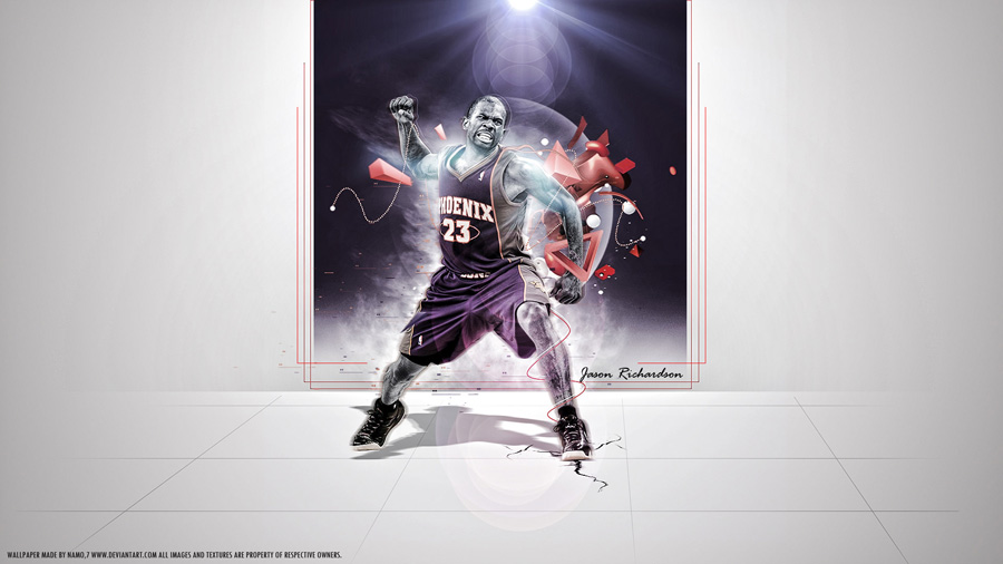 Jason Richardson Phoenix Suns 2014-2015 Wallpaper