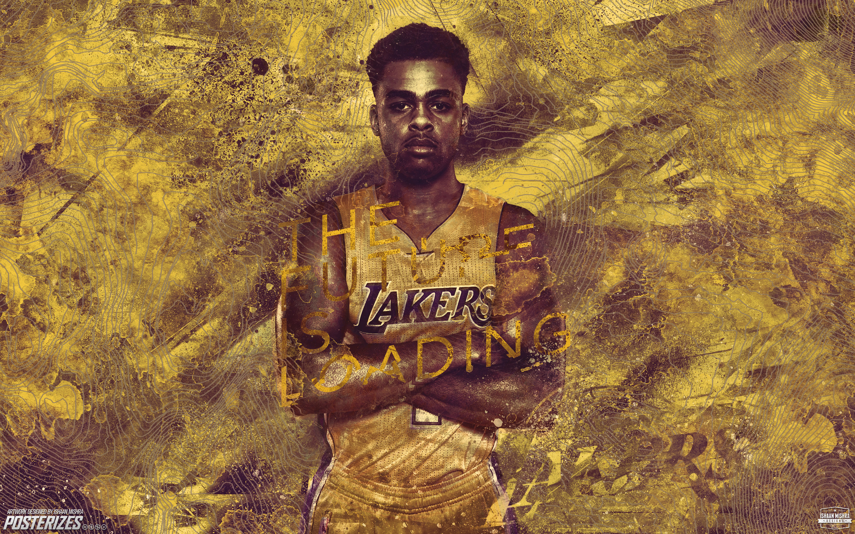 D'Angelo Russell LA Lakers 2015 2880x1800 Wallpaper