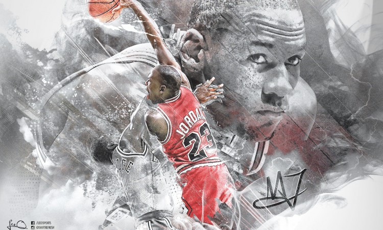Michael Jordan 1920x1200 Dunk Wallpaper