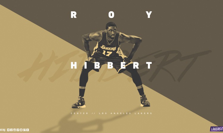 Roy Hibbert LA Lakers 2015-2016 Wallpaper
