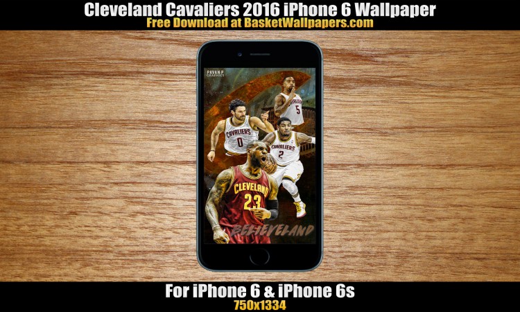 Cleveland Cavaliers 2016 iPhone 6 Wallpaper