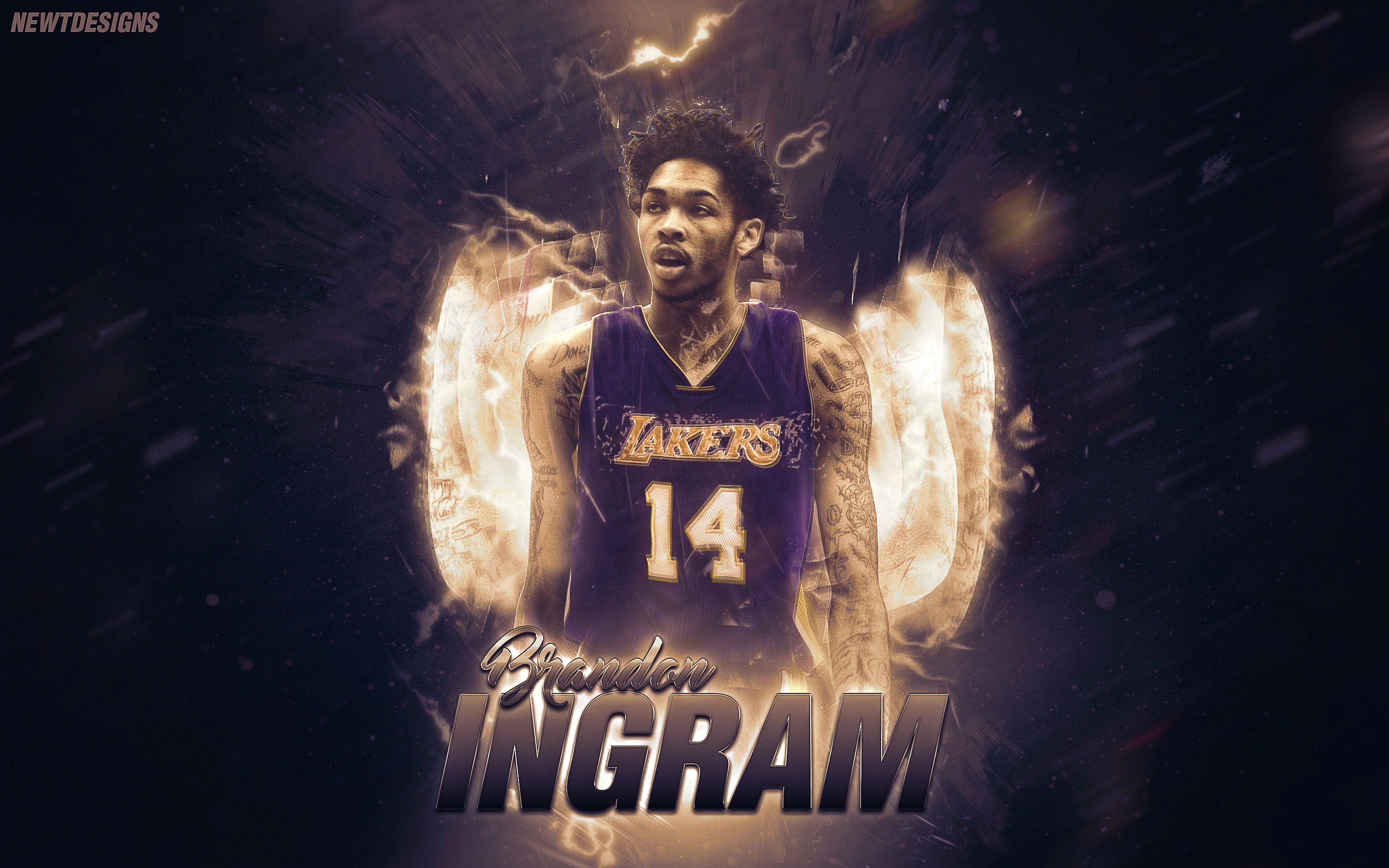 Brandon Ingram Lakers Jersey Swap Wallpaper