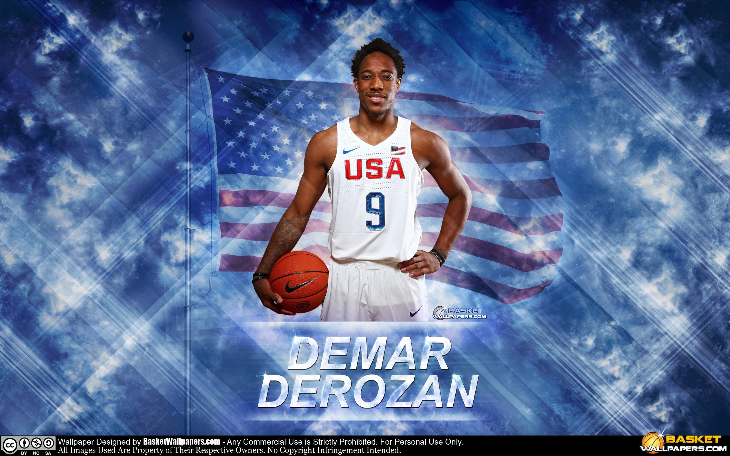 DeMar DeRozan USA 2016 Olympics Wallpaper