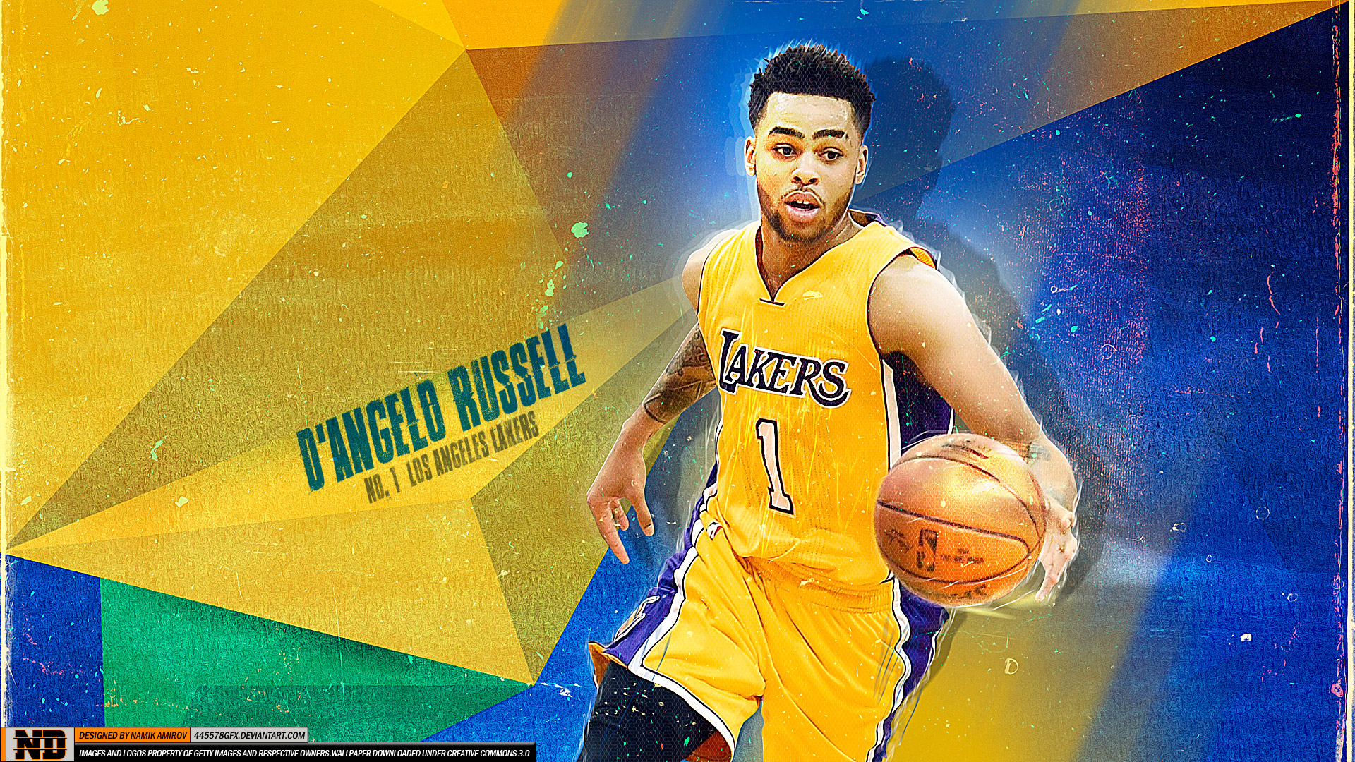 D'Angelo Russell Lakers 1 1920x1080 Wallpaper