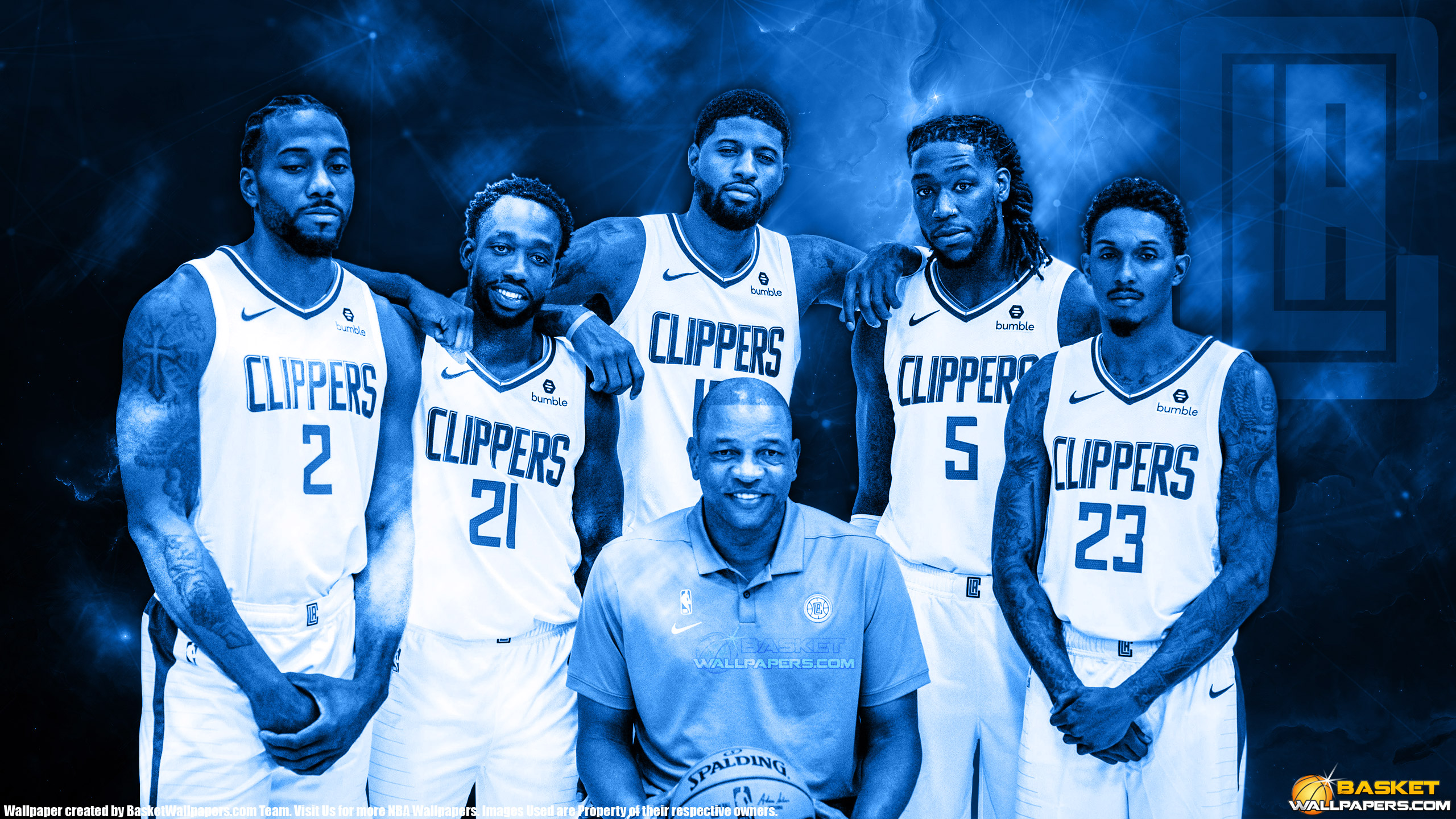 LA Clippers 2019 2560x1440 Wallpaper